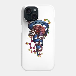 Neurology Nerd Banner Phone Case