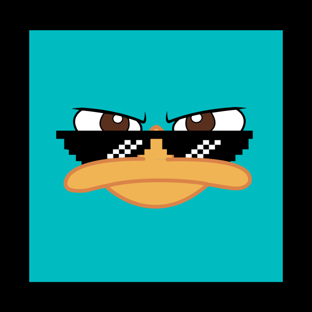 Perry The Platypu$ by hamburgerofficial