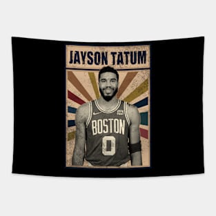 Boston Celtics Jayson Tatum Tapestry