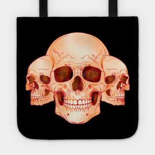 Triple skull Tote