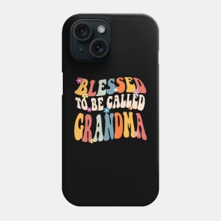 Grandma Blessed to be called grandma Phone Case