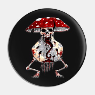 Evil Mushroom Pin