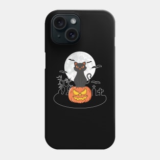 Halloween cat Phone Case