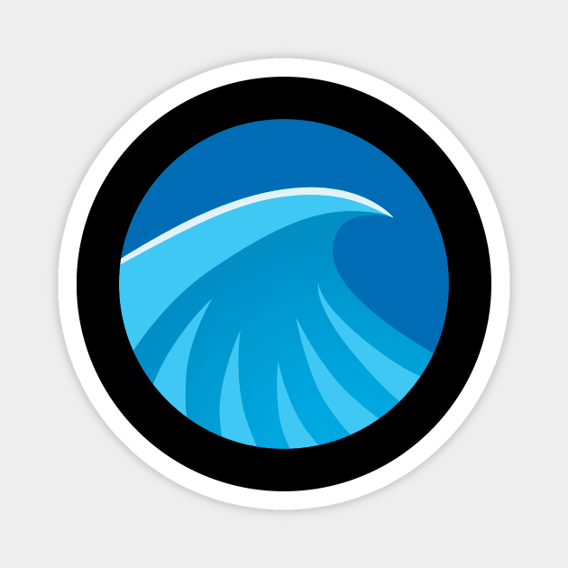 UniVersus - Water - Resource Symbol Magnet by JascoGames