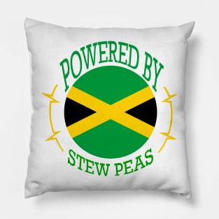 Powered by Jamaican Stew Peas Pillow