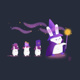 Bunny Witch and mushroom helpers T-Shirt