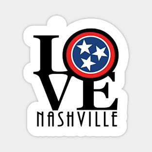 LOVE Nashville Tennessee Magnet