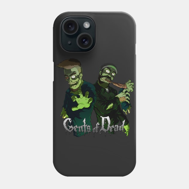 The Gents of Dead Phone Case by TehJamJar