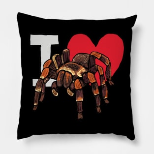 I Love Spiders Pillow