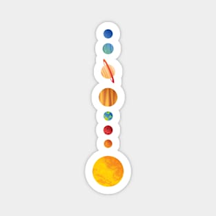 Solar System Vertical Alignment Magnet