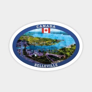 Belleville Canada Travel Magnet