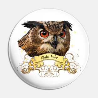 Royal Owl Pin