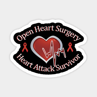 Open Heart Surgery Survivor Magnet