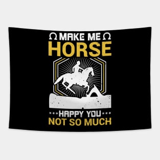 Horse T-Shirt Design Tapestry