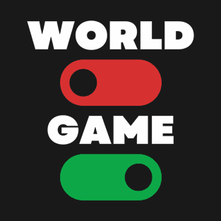 World off game on T-Shirt