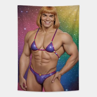 He man glitter Tapestry