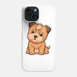 Cute Kawaii Airedale Terrier Puppy Phone Case