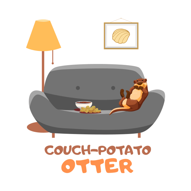 couch potato otter by FullMoon