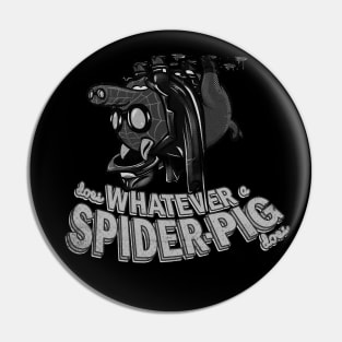 Spiderpig NOIR Pin