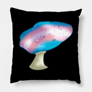 Transgender LGBTQ Pride Flag Mushroom Pillow