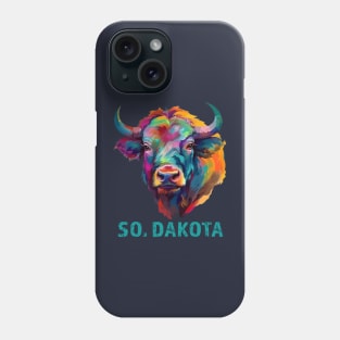 South Dakota American Bison Lover Buffalo Souvenir Phone Case