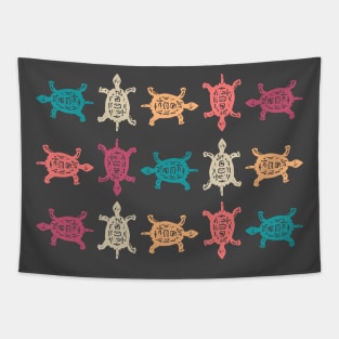 Turtle Pattern Tapestry