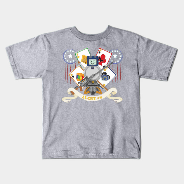 Lucky Number 6 Fallout Kids T Shirt Teepublic