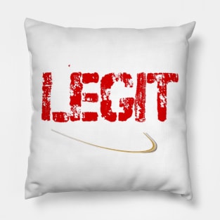 Text art word style Pillow