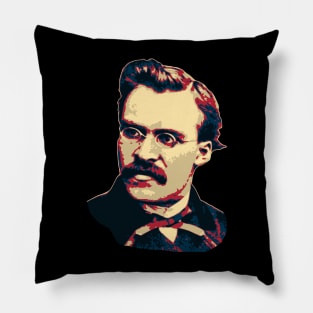 Friedrich Nietzsche Pillow