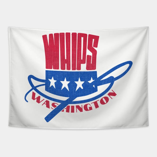 Defunct Washington Whips Soccer Tapestry by LocalZonly