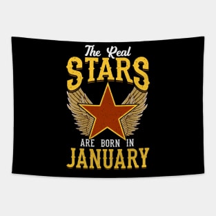 The Real Stars Are Born in January Tapestry