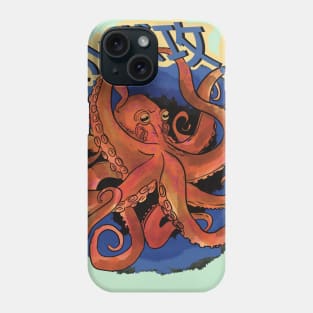 Octopus Attack! Phone Case