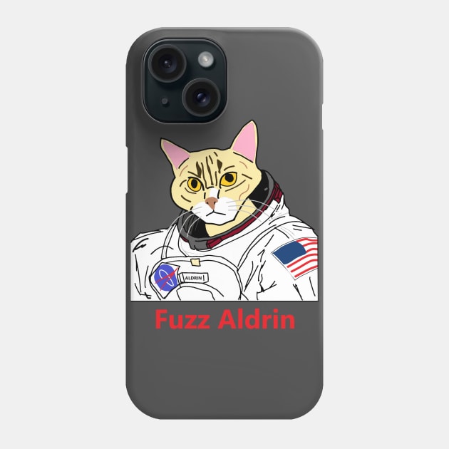 Famous Cats - Fuzz Aldrin Phone Case by jmtaylor