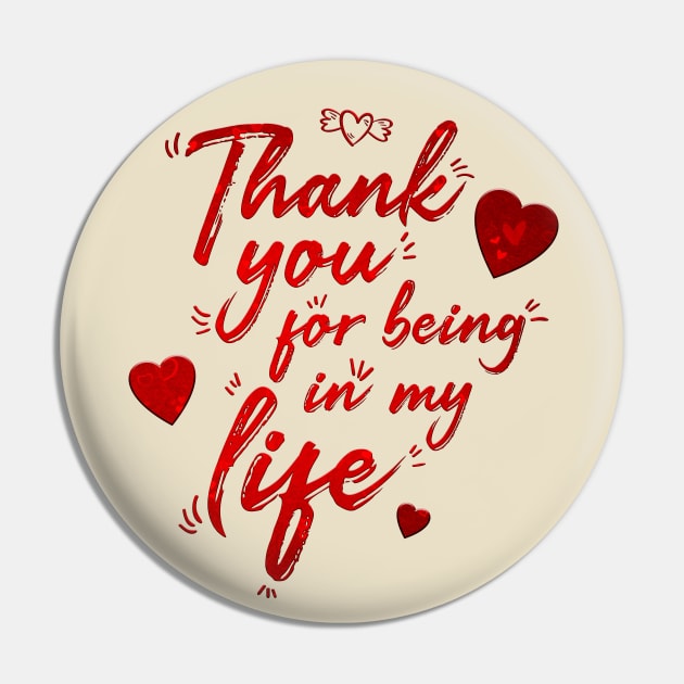 Thank you for being in my life. Pin by JonWKhoo