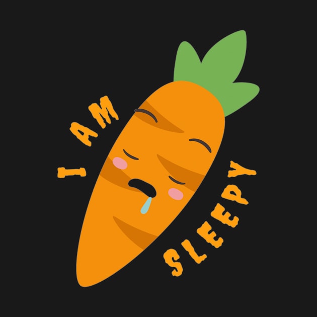 Sleepy Carrot by UniqueG