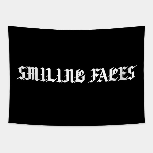 W3IRD GVNG "SMILING FACES" (V3) Tapestry by KVLI3N