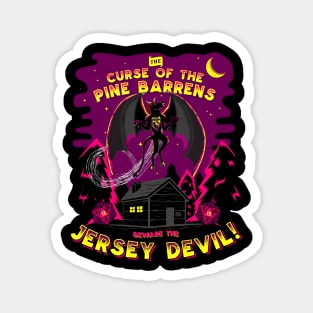 It's Curse of the Pine Barrens... Beware The Jersey Devil! Magnet