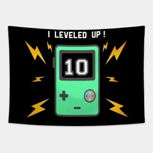 I leveled up 10 years old video games Tapestry