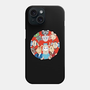 All Characters Art! Odd Taxi Phone Case