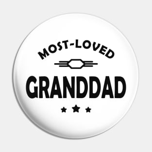 Grandpa - Most loved granddad Pin