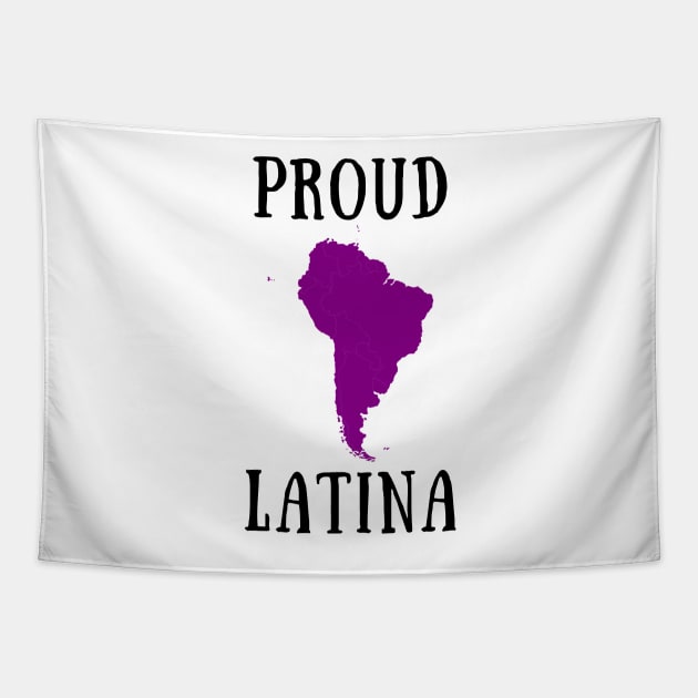 Proud latina Tapestry by IOANNISSKEVAS