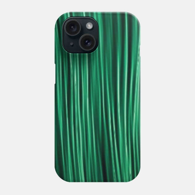 Emerald waves Phone Case by artbleed