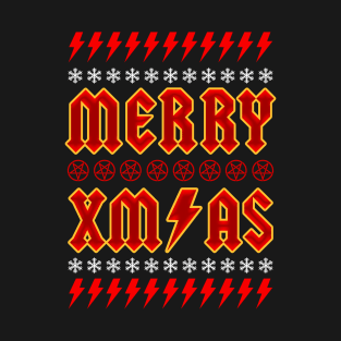 Merry Xmas Heavy Metal T-Shirt