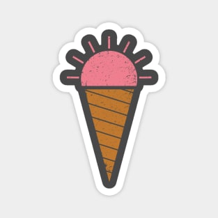 Pink Ice Cream Magnet