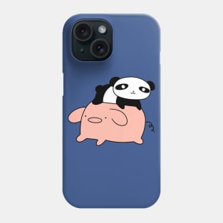 Panda and Piggy Phone Case