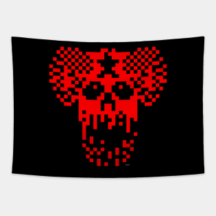 Jet Set Willy Hades Guardian Red - ZX Spectrum 8 Bit Legend Tapestry