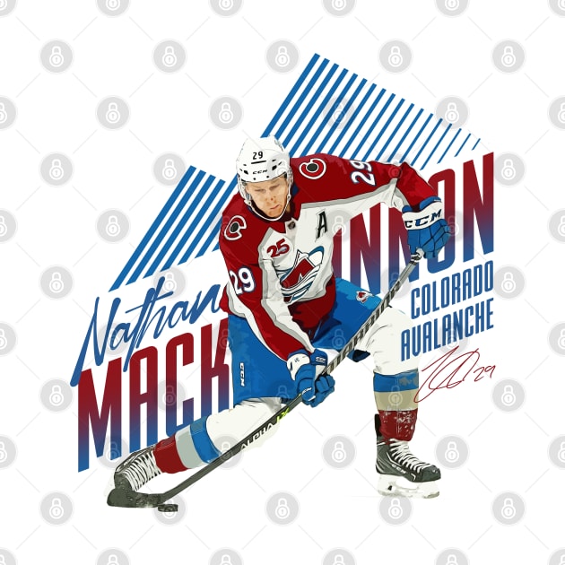 Nathan MacKinnon by Juantamad