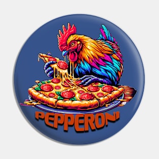 Chicken Pepperoni Pizza Pin