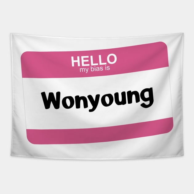 My bias is Wonyoung Tapestry by Silvercrystal