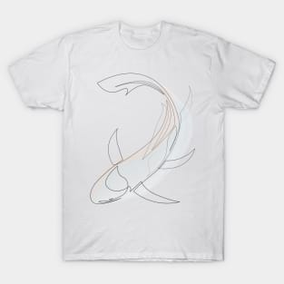 Koi Fish Full Sleeve T-shirt - World's Best Graphic T-shirts – Ignis Drago  India